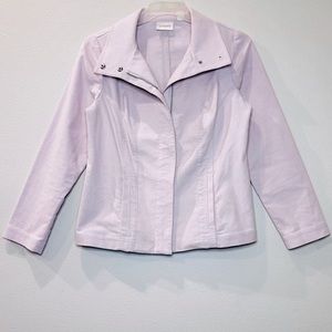 Chico’s Pink Moto Jacket NWOTs